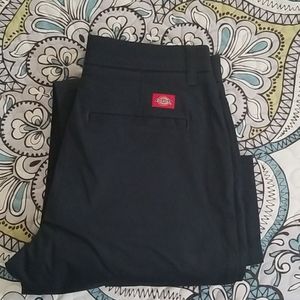 Dickies navy boot leg pant